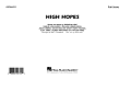 High Hopes (arr. Matt Conaway) - Conductor Score (Full Score)