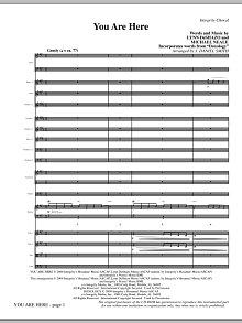 You Are Here (incorporating Doxology) - Full Score 