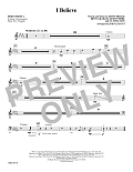 I Believe - Percussion 2