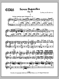 Bagatelles (7), Op. 33