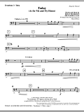 Today (As For Me And My House) - Trombone 3/Tuba