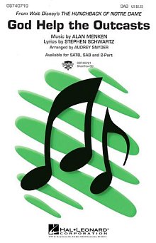 God Help The Outcasts (from The Hunchback Of Notre Dame) (arr. Audrey Snyder) 