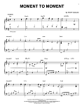 Moment To Moment [Jazz version] (arr. Brent Edstrom)