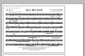 All My Life - Alto Sax 2
