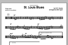 St. Louis Blues - Viola Solo 