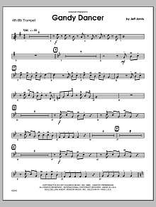 Gandy Dancer - 4th Bb Trumpet 