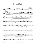 Magnificat - Trombone 2 & 3