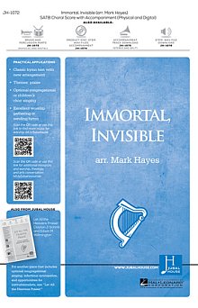 Immortal, Invisible, God Only Wise (arr. Mark Hayes) 