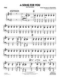 A Song for You (Tenor Sax Feature) - Piano