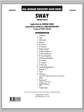Sway (quien Sera) Dl - Conductor Score (Full Score)