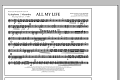 All My Life - Xylophone/Marimba
