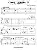 Polovetsian Dances [Jazz version] (arr. Phillip Keveren)