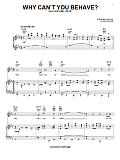 Why Can't You Behave? (from Kiss Me, Kate)