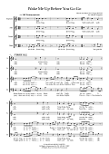 Wake Me Up Before You Go Go (arr. Wendy Sergeant)