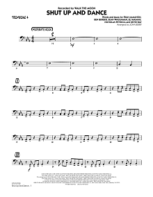 Shut Up and Dance - Trombone 4 