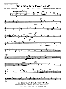 Christmas Jazz Favorites #1 - Bb Tenor Saxophone 