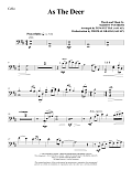 As the Deer (arr. Tom Fettke) - Cello
