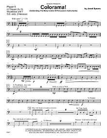 Colorama! (Celebrating The Many Colors Of Percussion Instruments) - Percussion 5 