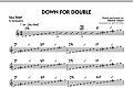Down For Double - Bb Solo Sheet