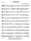 Can Can - Bb Clarinet