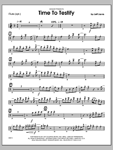 Time To Testify - Flute 