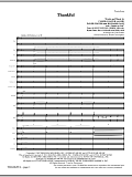 Thankful - Full Score