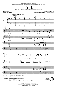 Think (from Captain Underpants: The First Epic Movie) (Arr. Mark Brymer) 