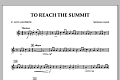 To Reach the Summit - Eb Alto Saxophone
