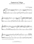 Fantasie In C Major