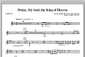 Praise, My Soul, The King Of Heaven - Horn in F