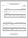 Ye Servants of God - Score