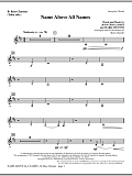 Name Above All Names - Bass Clarinet (sub. Tuba)