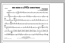 We Need A Little Christmas - Cymbals 