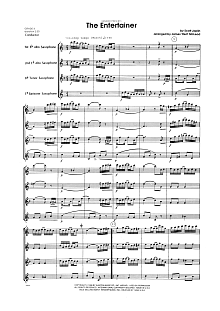 The Entertainer - Full Score 