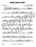 Auld Lang Syne - Percussion 1