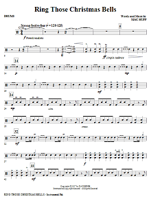 Ring Those Christmas Bells - Drums 