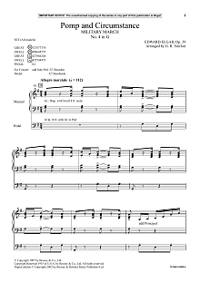 Pomp And Circumstance (Military March No. 4 In G) 