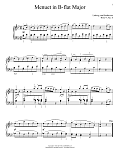 Minuet In B-Flat, WoO 7, No. 8