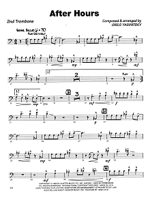 After Hours - 2nd Trombone 