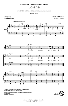 Jolene (feat. Dolly Parton) (arr. Mark Brymer) 