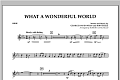 What A Wonderful World - Oboe