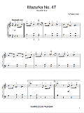Mazurka In A Minor, Op. 68, No. 2