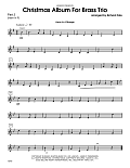 Christmas Album For Brass Trio - Part 2