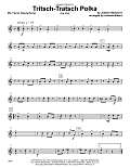 Tritsch-Tratsch Polka (Op. 214) - Bb Tenor Saxophone