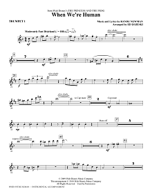 When We're Human (from The Princess And The Frog) - Bb Trumpet 1 