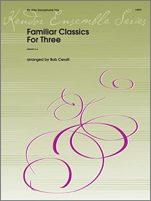 Familiar Classics For Three - Full Score 