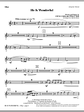 He Is Wonderful - Oboe
