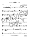 How Far I'll Go (from Moana) - F Horn
