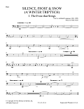 Silence, Frost & Snow (A Winter Triptych) - Double Bass