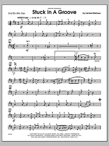 Stuck In A Groove - Alto Sax 2 